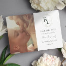 Search for monogram save the dates Chic