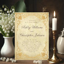 Search for vintage old paper wedding invitations Antique
