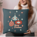Search for retro christmas pillows Midcentury