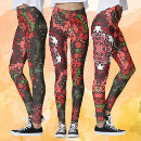 Search for red white green leggings Abstract