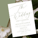 Recherche de arrière plan vert invitations Pour elle