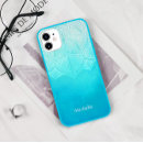 Recherche de 4s cas électronique Étui téléphonique turquoise