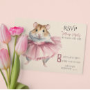 Search for ballet dancer invitations Whimsical