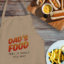 Search for hot food aprons Funny