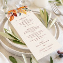 Recherche de menu de de automne mariage mariage menus Floral botanique