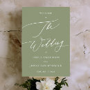 Search for green wedding posters Simple calligraphy