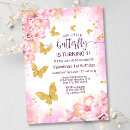 Search for glitter butterfly invitations Whimsical