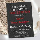 Search for myth invitations Retirement party