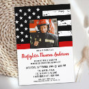 Search for firefighter retirement party invitations Fire department