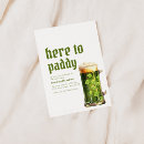 Recherche de paddy de st invitations Shamrock