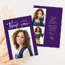 Search for purple thank you cards Minimalist