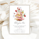 Search for linen bridal shower invitations Vintage
