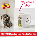 Search for weiner dog mugs Heart