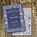 Search for painting bridal shower invitations Blue