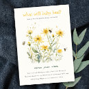 Search for botanical greenery gender reveal invitations Modern elegant