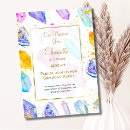 Search for crystal invitations Girly