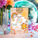 Search for 70s disco birthday invitations Groovy party