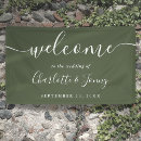 Search for green wedding banners Simple