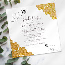 Recherche de bride to bee invitations Nid d'abeille