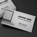 Search for computer repair business cards Silver