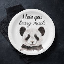 Search for panda plates Black and white