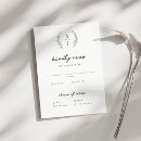 Search for monogram wedding rsvp cards Classic