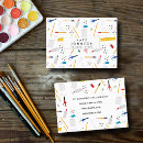 Recherche de fournitures scolaires cartes visite Enseignant