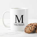 Recherche de masculine tasses Monogramme