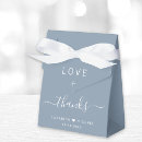 Search for dusty blue wedding favour boxes Elegant