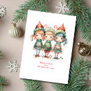 Search for christmas elf girl postcards Whimsical