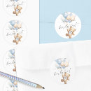 Search for baby shower seals envelope seals Teddy bear