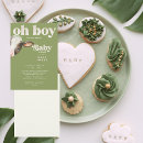 Recherche de lapin vert invitations Mother to be