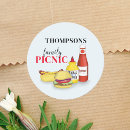 Search for family reunion picnic stickers Bbq