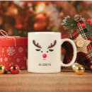 Search for reindeer mugs Santa