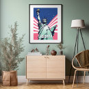 Search for statue liberty art New york city