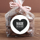 Search for black and white hearts love stickers Minimal