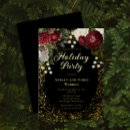 Search for foil seasonal invitations Real gold foil