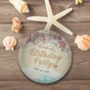 Search for sea shell plates Beach birthday