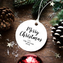 Search for christmas favour tags Black and white