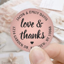Search for black and rose gold return address labels Script