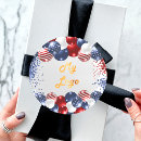 Search for glitters flag stickers Red white and blue