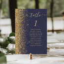 Search for dark blue wedding table cards Modern