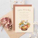 Recherche de fall mariage invitations Terre cuite