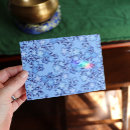 Search for vintage flower pattern cards Blue