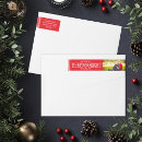 Search for merry and bright return address labels Typography