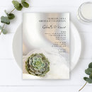 Search for succulent rehearsal dinner invitations Elegant