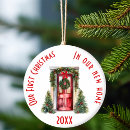 Search for red door ornaments Watercolor