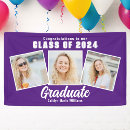Search for purple and white banners Modern