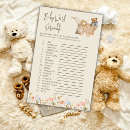 Search for boho baby shower games Teddy bear
