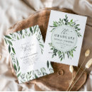 Search for foliage graduation invitations Modern